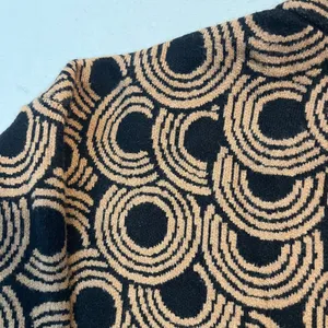 Anthropologie Maeve Funnel Neck Sweater S Boxy Boho Mod Retro Art Deco 70s thumbnail 6