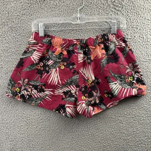 Patagonia Barley Baggies Shorts 2.5" Floral Athletic Outdoor Nylon Women's Small thumbnail 3