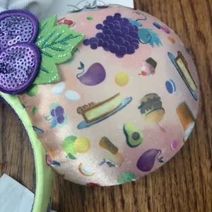2023 Disney California Adventure Food & Wine Festival Minnie Mouse Ears Headband thumbnail 2