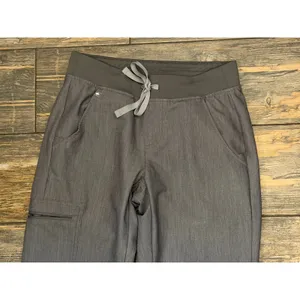 FIGS Zamora Technical Collection XS Heather Gray Jogger‎ Scrub Pants Loose Fit thumbnail 6