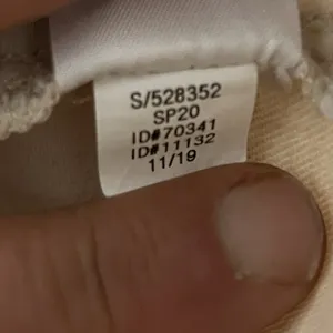 Loft Women's Cream Colored Khaki‎ Pants Size 12 Petite Straight Leg Raw Hem thumbnail 9