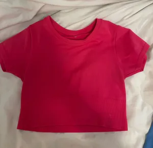Aerie Pink Crop Top thumbnail 1