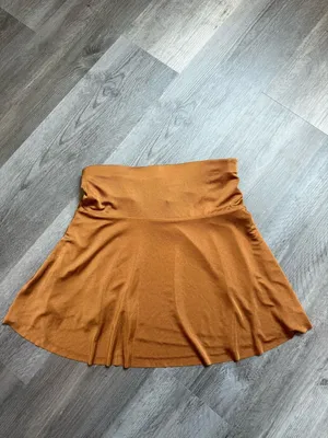 Free People Who’s That Mini Skirt Cathaway Spice NEW Small thumbnail 4
