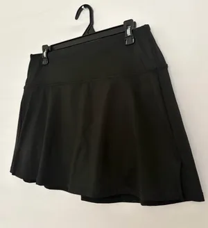 DSG Womens Black Athletic Tennis Golf Skort Built in Shorts Flounce Size L(A878) thumbnail 1