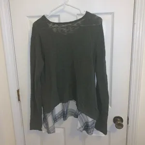 Women's Green Layered Sweater thumbnail 3