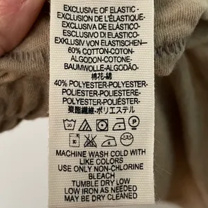 We The May Smocked Sides Olive Tank Size Medium thumbnail 8