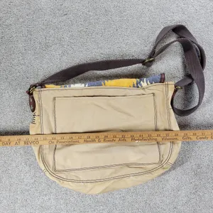 Lucky‎ Brand Messenger Bag 17" Southwestern Aztec Adjustable Strap Crossbody Bag thumbnail 6