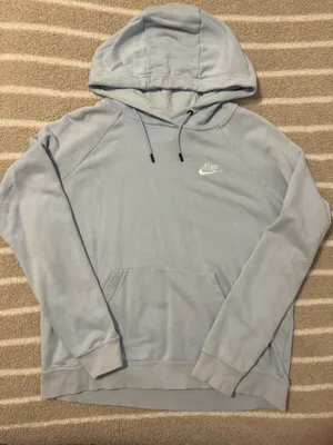 Baby Blue Nike Hoodie thumbnail 1