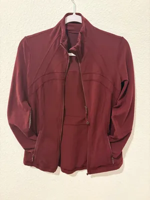 Lululemon Maroon Define Jacket 6 thumbnail 2