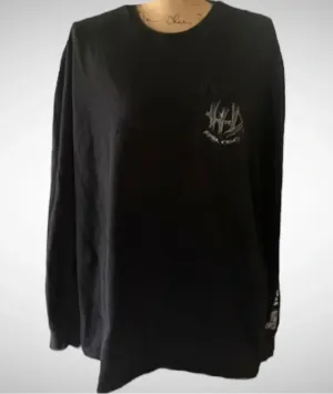HARLEY DAVIDSON Plus Size Black Widow Womens Long Sleeve T Shirt‎ |2XL thumbnail 1
