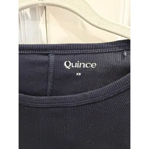 Quince NWOT XS Bundle SuperSoft Fleece Shorts & Organic Rib Long Sleeve Tee thumbnail 13