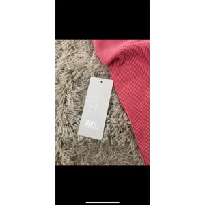 NWTs Aura Ribbed‎ Bike Shorts Bright Coral Stretch Athleisure Yoga Workout M/L thumbnail 3