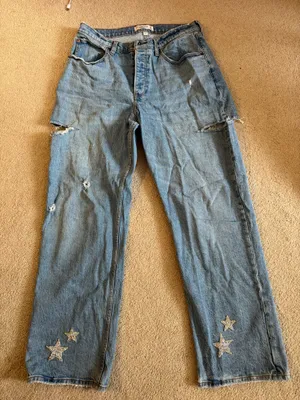 Abercrombie Jeans 90s Baggy Low-Rise Curve Love thumbnail 1