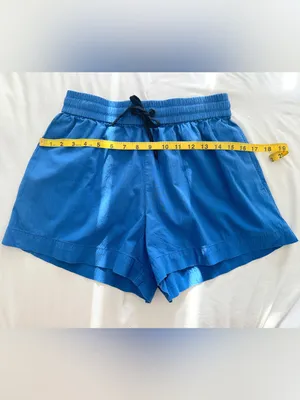 Everlane Seersucker Boxer Short – Royal Blue – S thumbnail 6