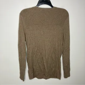 Eddie‎ Bauer tan brown cardigan sweater size medium thumbnail 4