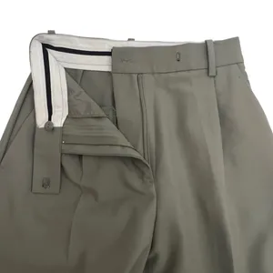 ZARA High Rise Pleated Wide Leg Trouser Pant khaki Women’s Size XS thumbnail 7