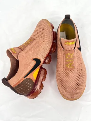 Nike Air VaporMax Moc 2 Terra Blush Flyknit Slip On Running Shoes Women's 8 thumbnail 8