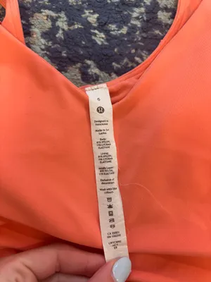 Lululemon Coral Align Tank thumbnail 3