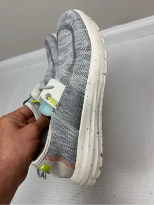 Hey Dude Sirocco Speckle Women's Size US 8.0 Gray Knit Slip On Sneakers thumbnail 5
