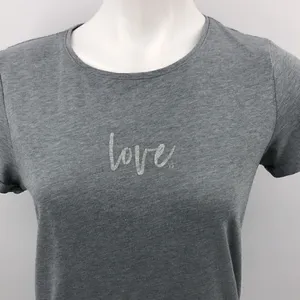 Victoria’s Secret heather gray pajama top thumbnail 2