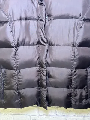 Eddie Bauer Women’s Puffer Vest Premium Quality Goose Down Brown Size Large thumbnail 3