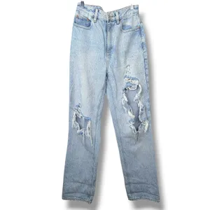PacSun Eco Light Blue Wash 90's Boyfriend Distressed Baggy Relaxed Jeans Size 26 thumbnail 2