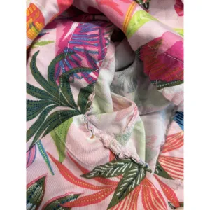 Crown & Ivy Multicolor Floral Tropical Dress Coastal Cruise Beach Modest Large thumbnail 9