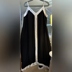 NEW Flowy Sleeveless Spaghetti Strap Elegant Wedding Party Maxi Dress L 12/14 thumbnail 4