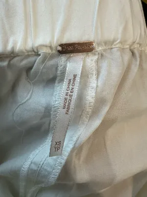Free People Off show white off shoulder size XS thumbnail 6