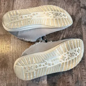Hey Dude Wendy Corduroy Grey Women’s Slip On Shoes With Faux Fur Accents Size 8 thumbnail 6