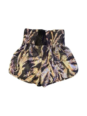 Free People The Way Home Printed Shorts Black Combo Athletic XS Athleisure Light thumbnail 4