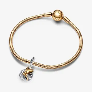 Pandora Disney Tinker Bell Celestial Night Dangle Charm thumbnail 5