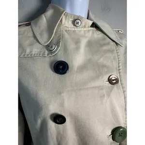 Trovata Birds of Paradis Cream Short Trench Jacket - Mismatched‎ Buttons - XS thumbnail 2