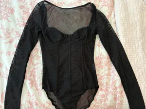 Princess Polly Black Bodysuit thumbnail 2