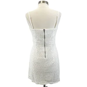 American Eagle Womens Dress Sz 12 Corset Eyelet Lace Coquette‎ Cottagecore Party thumbnail 2