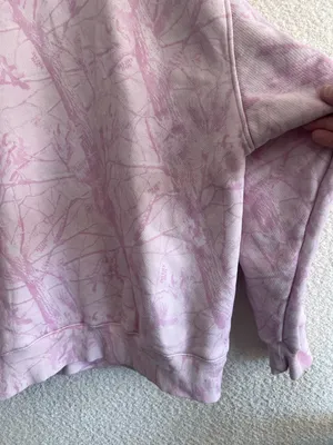 Dairy‎ Boy Women’s Pink Woodland Camo Oversized Sweatshirt Pullover Size Medium thumbnail 9