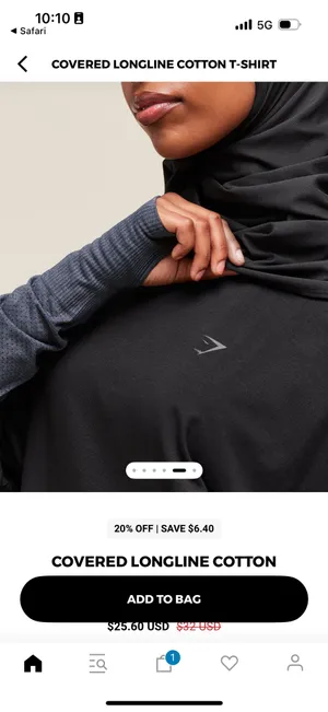 Gymshark Oversized Shirt thumbnail 5