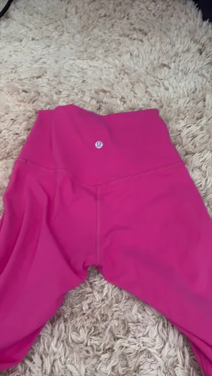 Lululemon Leggings Wunder Under Sonic Pink thumbnail 3