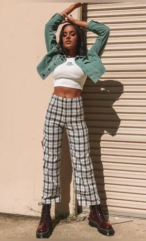 Princess Polly 100% cotton wide leg Euro pants size 6 thumbnail 1
