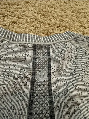 Lululemon Swiftly Tech Gray Ombré Long Sleeve Size 4 thumbnail 4