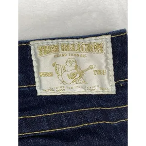 True‎ Religion Women's Billy Low Rise Straight Dark Jeans Size 32x34 thumbnail 13