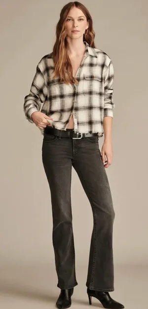 Lucky Brand Mid-Rise Sweet Flare Jeans thumbnail 1