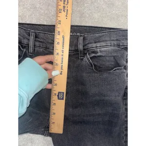 mott bow mom jeans gray Black wash 26x28‎ Size 26 thumbnail 8
