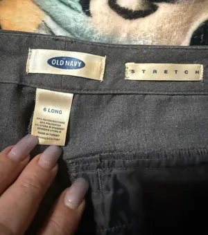 Old Navy Stretch Grey Slacks thumbnail 3
