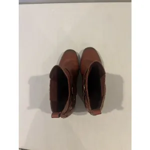 Sam Edelman Dalma‎ Ankle Biker Boots Size 8 Spiced Red Leather Western Boho thumbnail 7