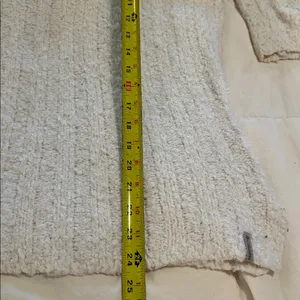 Columbia White Knit Womens Sweater Size Medium High neck Tank Built thumbnail 10