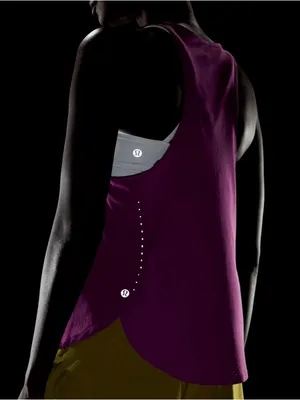 Lululemon Lightweight Stretch Running Tank Top Vivid Plum reflective W1DHIS S? thumbnail 3