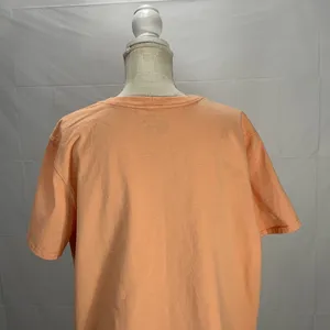 Carhartt Loose Fit Light Orange Peach Workwear Crew neck Pocket Tee Size… thumbnail 9