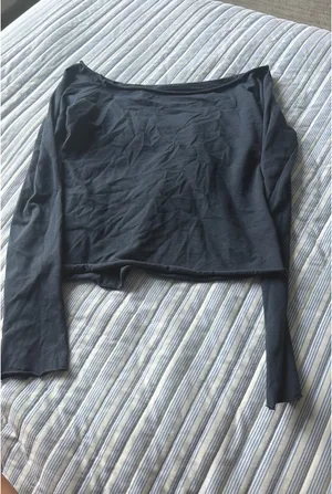 Brandy Melville Long Sleeve Top Navy thumbnail 2