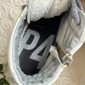 P448 Skate High Top Sneakers Sz 40 thumbnail 9